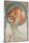 The Arts: Poetry, 1898-Alphonse Mucha-Mounted Giclee Print