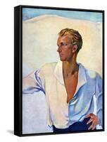 The Aryan Ideal Male-Paul Rieth-Framed Stretched Canvas