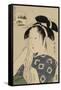The Asahiya Widow, C. 1795-96-Kitagawa Utamaro-Framed Stretched Canvas