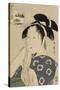 The Asahiya Widow, C. 1795-96-Kitagawa Utamaro-Stretched Canvas