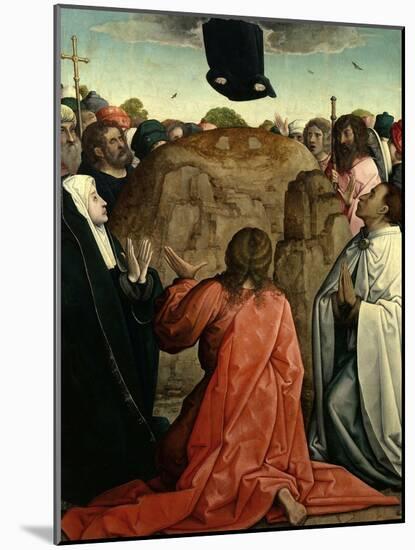 The Ascension, 1514-1519-Juan de Flandes-Mounted Giclee Print