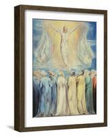 The Ascension, C.1805-6-William Blake-Framed Giclee Print