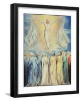 The Ascension, C.1805-6-William Blake-Framed Giclee Print