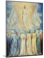 The Ascension, C.1805-6-William Blake-Mounted Giclee Print