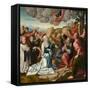 The Ascension, circa 1530 (Oil on Panel)-Bernard van Orley-Framed Stretched Canvas