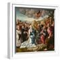 The Ascension, circa 1530 (Oil on Panel)-Bernard van Orley-Framed Giclee Print