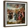 The Ascension, circa 1530 (Oil on Panel)-Bernard van Orley-Framed Giclee Print