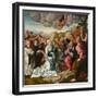 The Ascension, circa 1530 (Oil on Panel)-Bernard van Orley-Framed Giclee Print