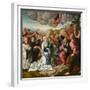 The Ascension, circa 1530 (Oil on Panel)-Bernard van Orley-Framed Giclee Print