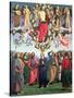 The Ascension of Christ, 1495-98 (Oil on Panel)-Pietro Perugino-Stretched Canvas