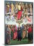 The Ascension of Christ, 1495-98 (Oil on Panel)-Pietro Perugino-Mounted Giclee Print