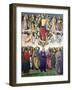 The Ascension of Christ, 1495-98-Pietro Vanucci Perugino-Framed Giclee Print