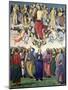 The Ascension of Christ, 1495-98-Pietro Vanucci Perugino-Mounted Giclee Print
