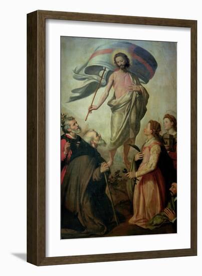 The Ascension of Christ, 1595-Santi di Tito-Framed Giclee Print
