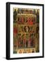 The Ascension of Christ with the Hetoimasia, 15th Century-Andreas Ritzos-Framed Giclee Print