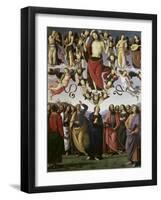 The Ascension of Christ-Pietro Perugino-Framed Giclee Print