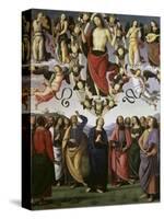 The Ascension of Christ-Pietro Perugino-Stretched Canvas