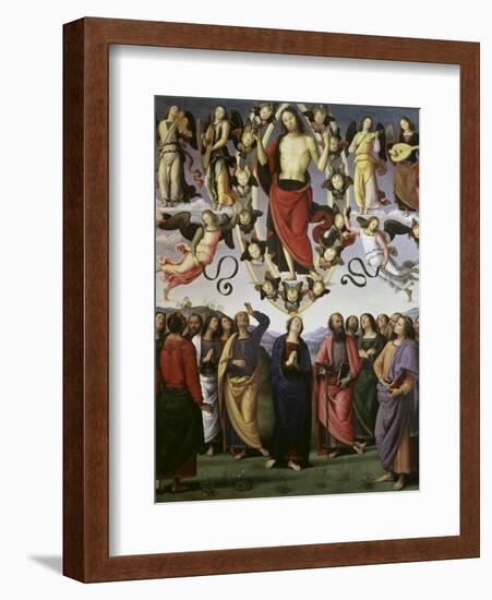The Ascension of Christ-Pietro Perugino-Framed Giclee Print