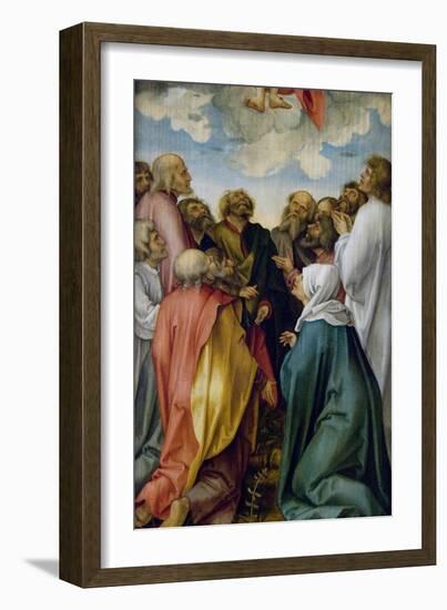 The Ascension of Christ-Hans Suess Kulmbach-Framed Art Print