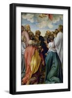 The Ascension of Christ-Hans Suess Kulmbach-Framed Art Print