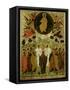 The Ascension of Our Lord, Russian Icon from the Malo-Kirillov Monastery, Novgorod School, 1543-null-Framed Stretched Canvas