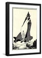 The Ascension of Saint Rose of Lima-Aubrey Beardsley-Framed Giclee Print