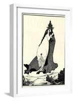 The Ascension of Saint Rose of Lima-Aubrey Beardsley-Framed Giclee Print