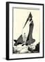 The Ascension of Saint Rose of Lima-Aubrey Beardsley-Framed Giclee Print