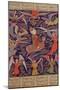 The Ascension of the Prophet Mohammed, Persian-null-Mounted Giclee Print