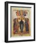 The Ascension (Tempera and Gold Leaf on Panel)-Russian-Framed Giclee Print