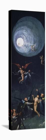 The Ascent into the Empyrean or Highest Heaven, Panel Depicting the Four Hereafter-Portrayals-Hieronymus Bosch-Stretched Canvas