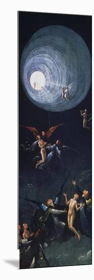 The Ascent into the Empyrean or Highest Heaven, Panel Depicting the Four Hereafter-Portrayals-Hieronymus Bosch-Mounted Giclee Print