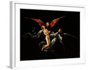 The Ascent into the Empyrean or Highest Heaven, Panel from an Altarpiece Thought to Be the Last…-Hieronymus Bosch-Framed Giclee Print