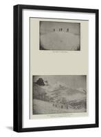 The Ascent of Mont Blanc-null-Framed Giclee Print