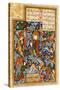 The Ascent of Prophet Muhammad into the Heaven, C. 1580-null-Stretched Canvas