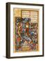 The Ascent of Prophet Muhammad into the Heaven, C. 1580-null-Framed Giclee Print