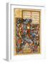 The Ascent of Prophet Muhammad into the Heaven, C. 1580-null-Framed Giclee Print