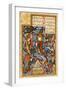 The Ascent of Prophet Muhammad into the Heaven, C. 1580-null-Framed Premium Giclee Print