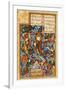 The Ascent of Prophet Muhammad into the Heaven, C. 1580-null-Framed Giclee Print