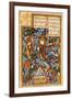 The Ascent of Prophet Muhammad into the Heaven, C. 1580-null-Framed Giclee Print