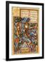 The Ascent of Prophet Muhammad into the Heaven, C. 1580-null-Framed Giclee Print