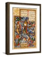 The Ascent of Prophet Muhammad into the Heaven-null-Framed Giclee Print