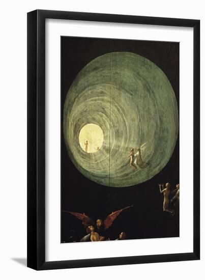 The Ascent of the Blessed, Detail from a Panel of an Alterpiece Thought to be of the Last Judgement-Hieronymus Bosch-Framed Giclee Print