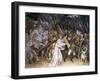 The Ascent to Calvary, About 1410-Giacomo Jaquerio-Framed Giclee Print
