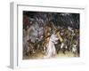 The Ascent to Calvary, About 1410-Giacomo Jaquerio-Framed Giclee Print