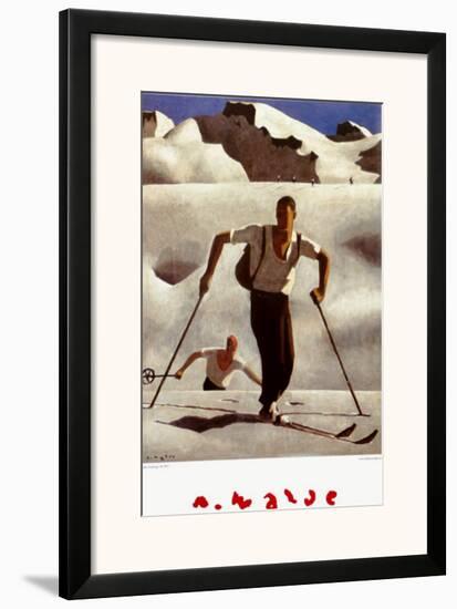 The Ascent-Alfons Walde-Framed Art Print