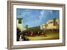 The Ascot Gold Cup, 1834-James Pollard-Framed Giclee Print