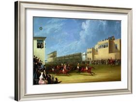 The Ascot Gold Cup, 1834-James Pollard-Framed Giclee Print