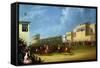 The Ascot Gold Cup, 1834-James Pollard-Framed Stretched Canvas