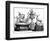The Ascot Prize Plate, 1875-null-Framed Giclee Print